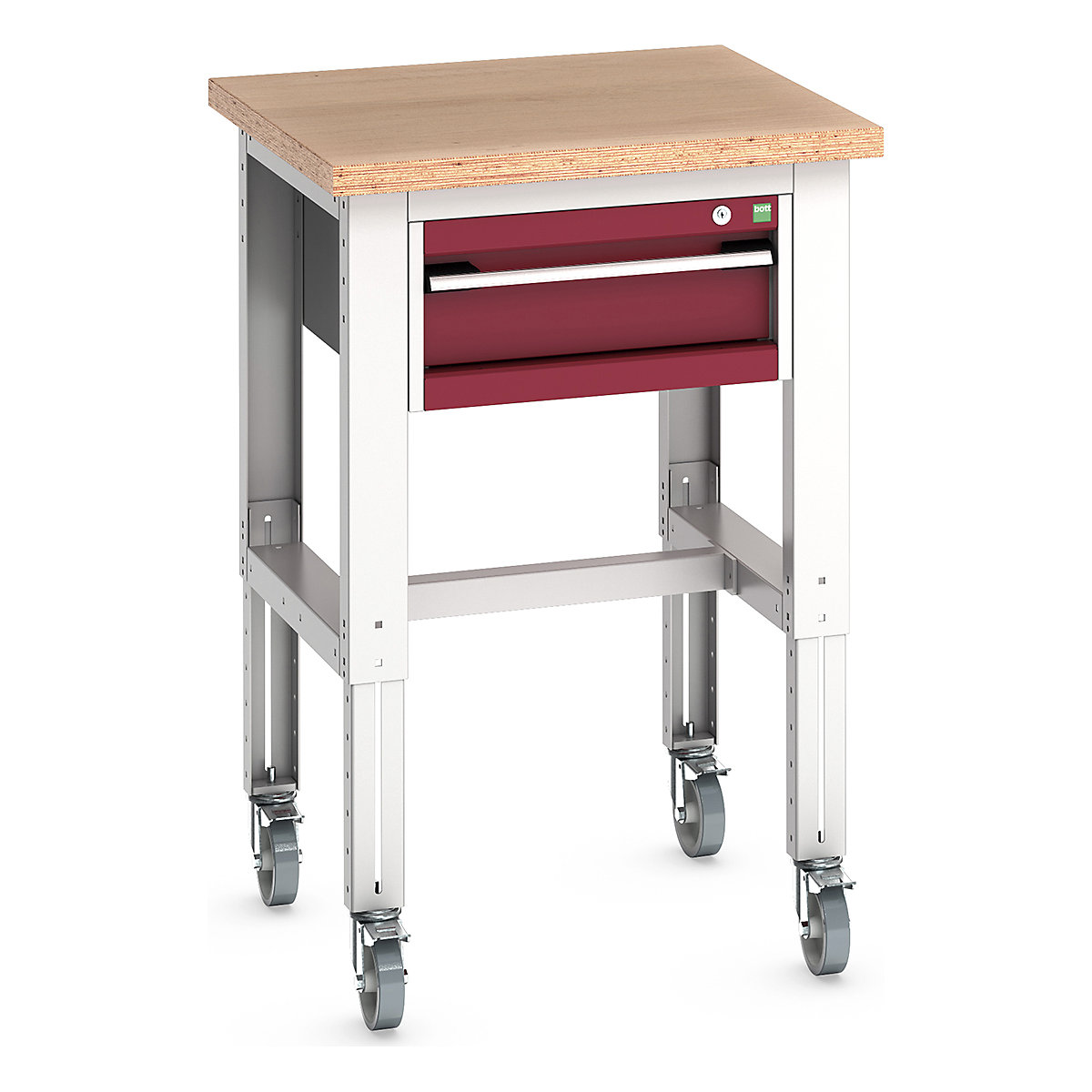 Bott Cubio Kitted Mobile Height Adjustable Workstand