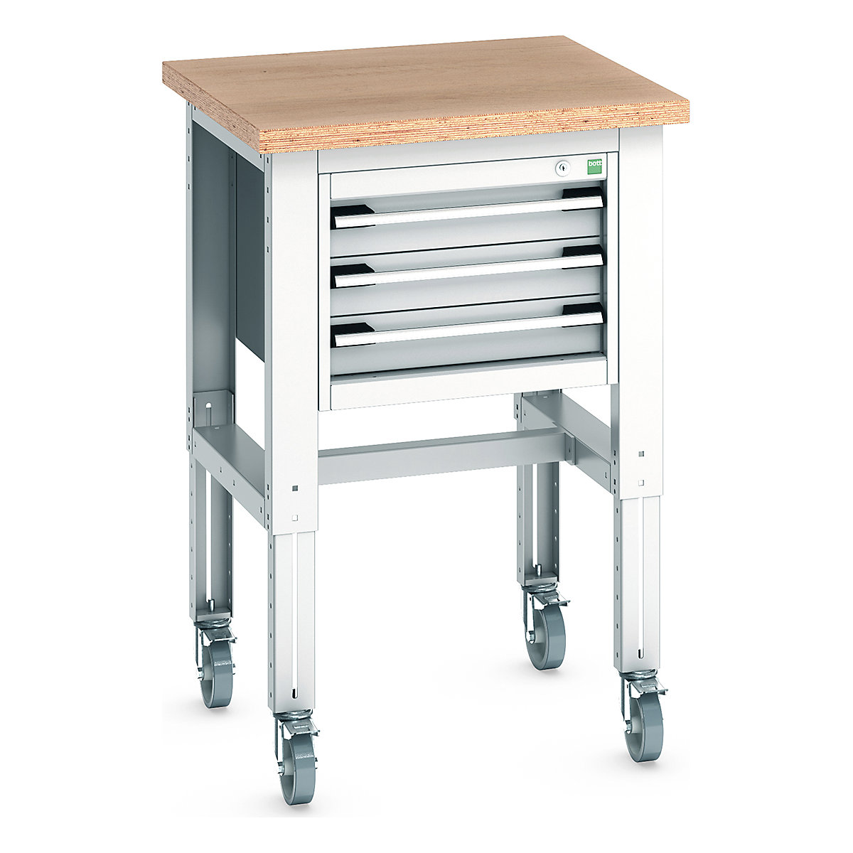 Bott Cubio Kitted Mobile Height Adjustable Workstand