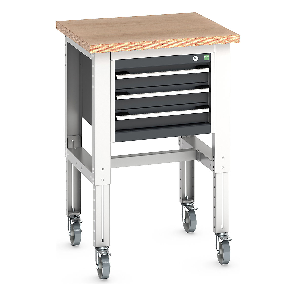 Bott Cubio Kitted Mobile Height Adjustable Workstand