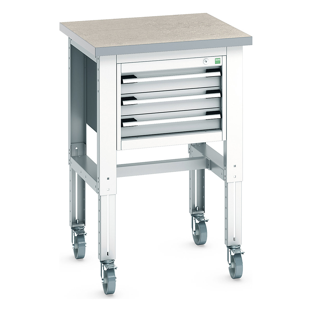 Bott Cubio Kitted Mobile Height Adjustable Workstand