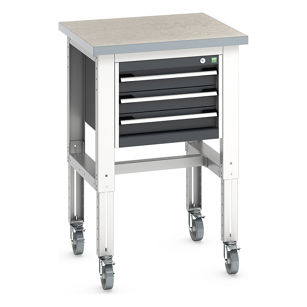 Bott Cubio Kitted Mobile Height Adjustable Workstand