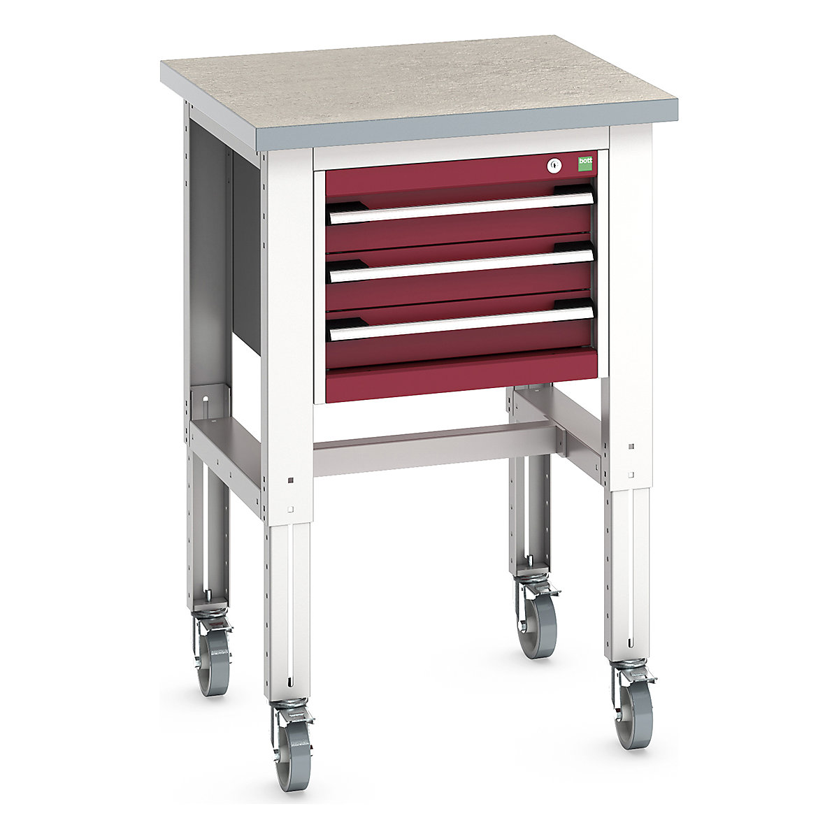 Bott Cubio Kitted Mobile Height Adjustable Workstand