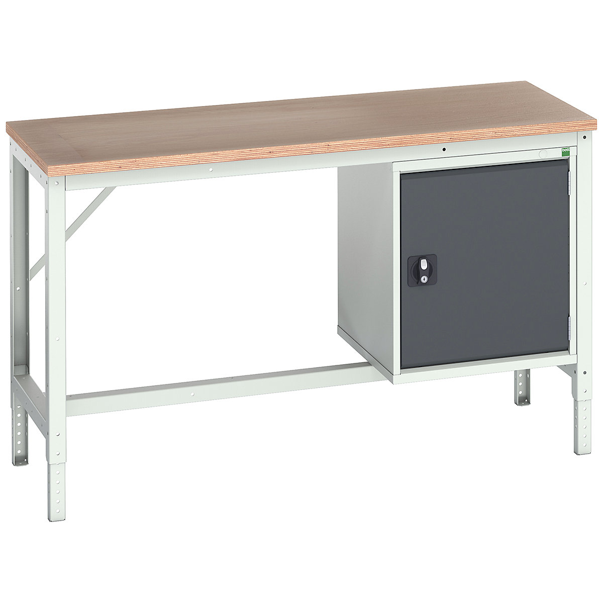 Bott Verso Height Adjustable Framework Storage Benches | Quickship