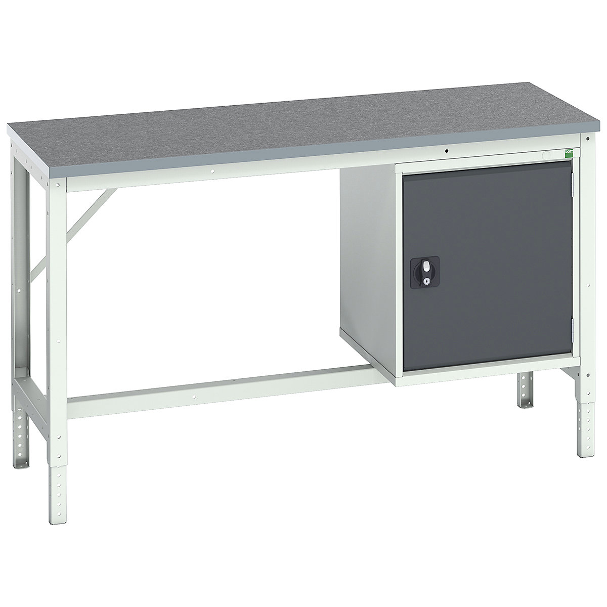Bott Verso Height Adjustable Framework Storage Benches | Quickship