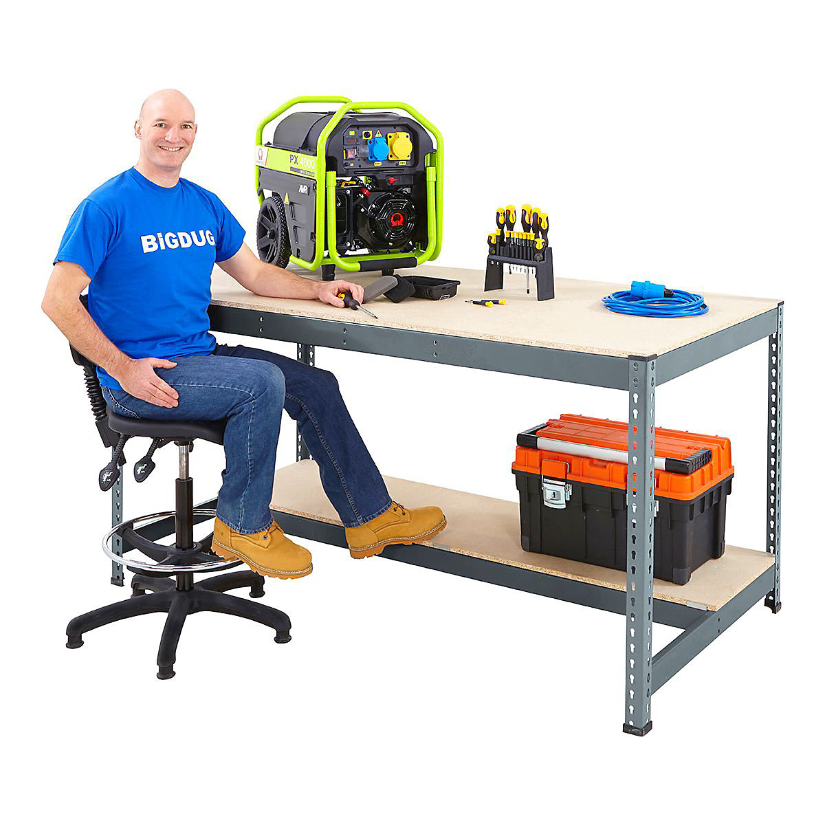 BiG400 Galvanised Workbenches