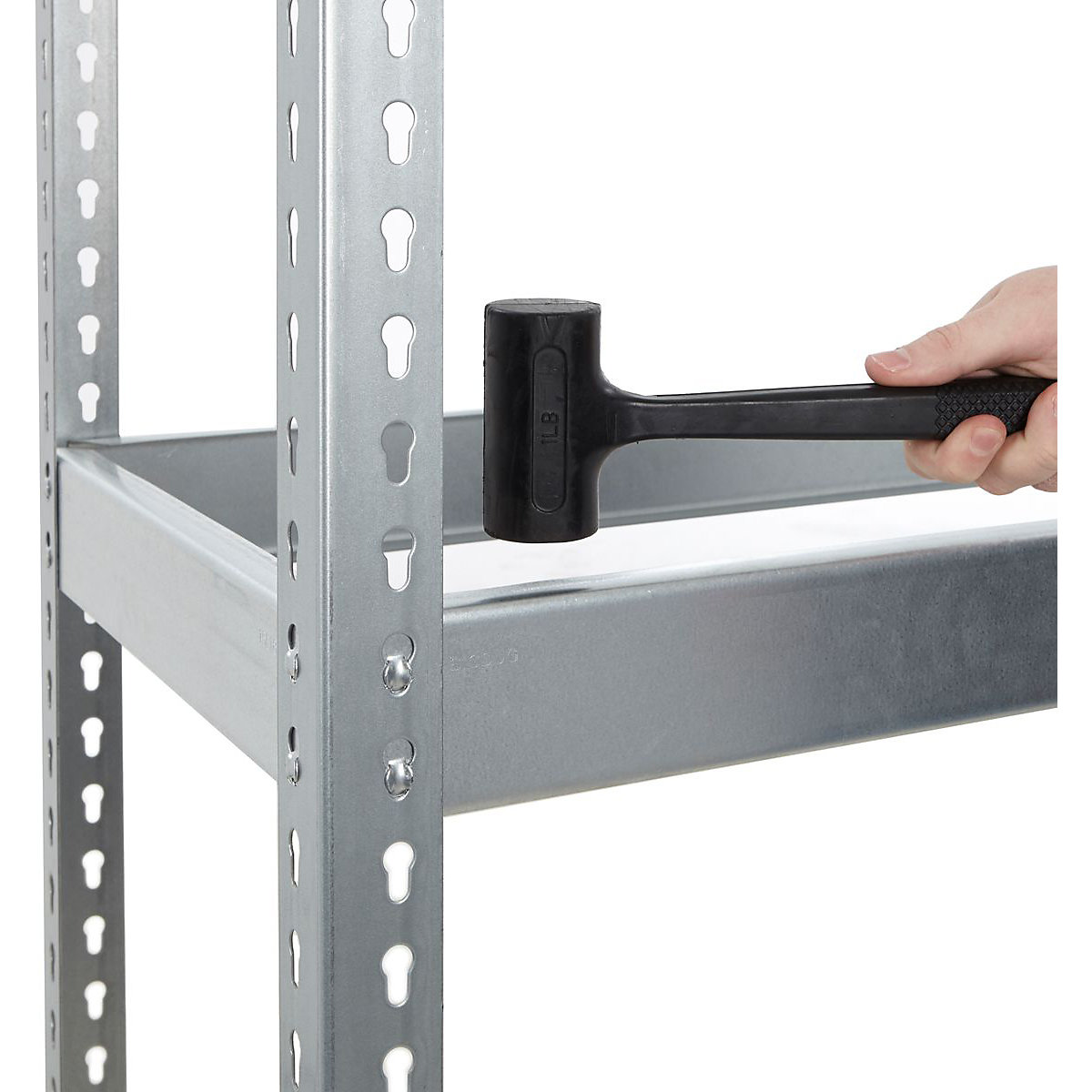 BiG400 Workbench With Correx Pick Bins | Galvanised (Product illustration 8)-7