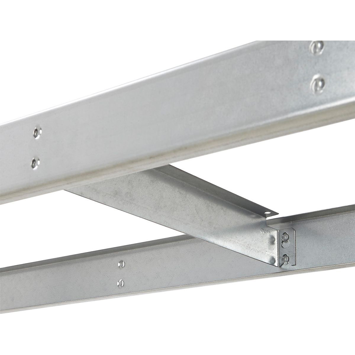 BiG400 Workbench With Euro Pick Bins | Blue & Galvanised (Product illustration 11)-10