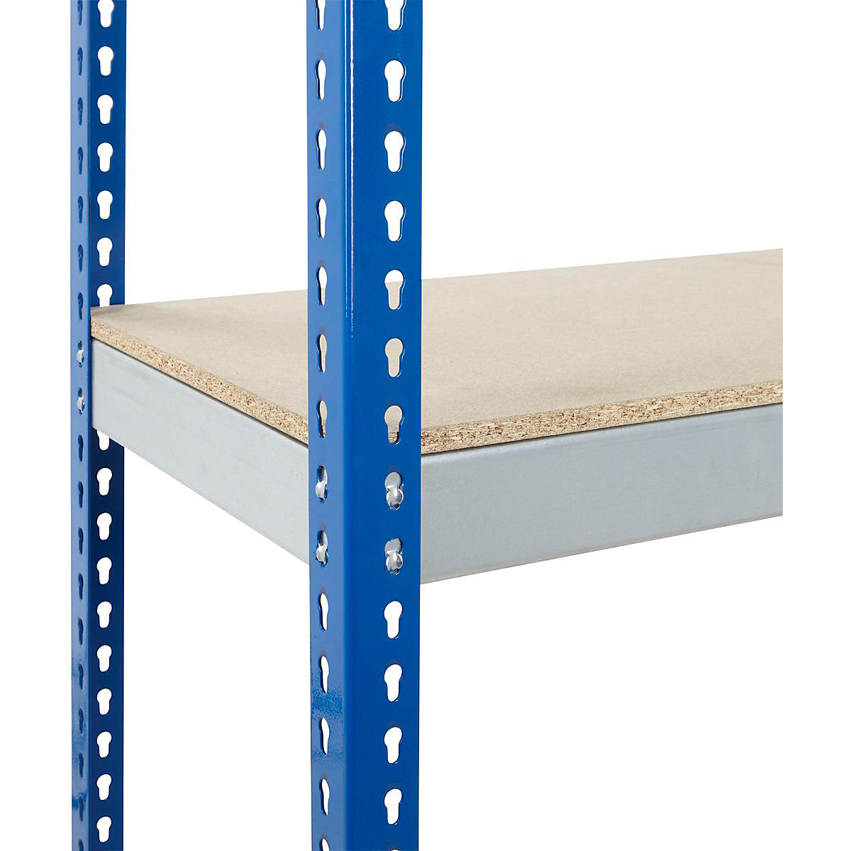 BiG400 Workbench With Euro Pick Bins | Blue & Galvanised (Product illustration 12)-11