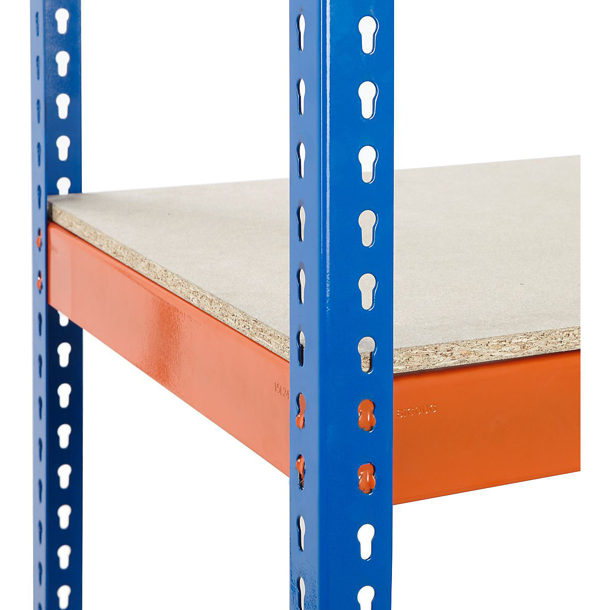 BiG400 Workbench With Euro Pick Bins | Blue & Orange (Product illustration 13)-12
