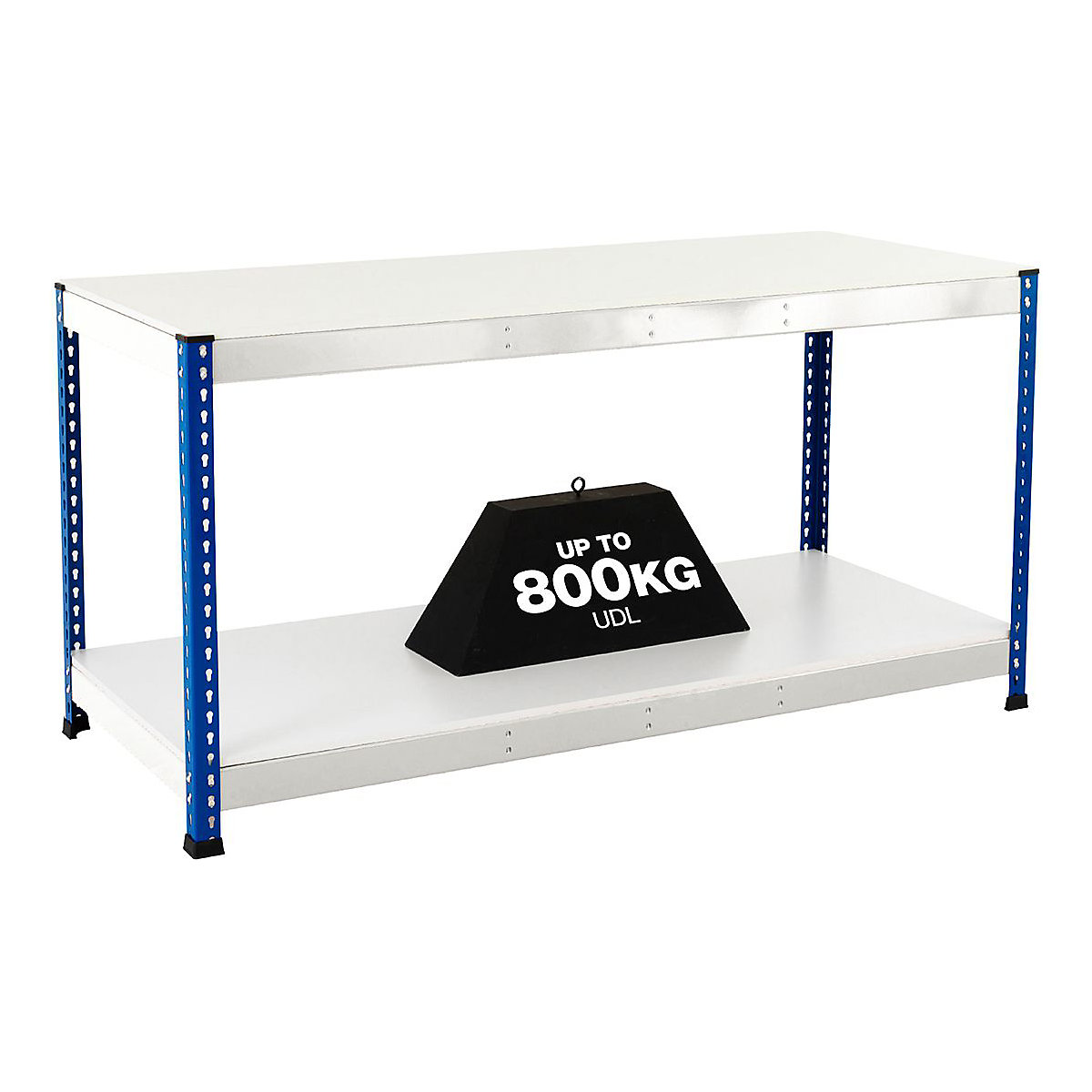 BiG800 Heavy Duty Workbench | Blue & Grey
