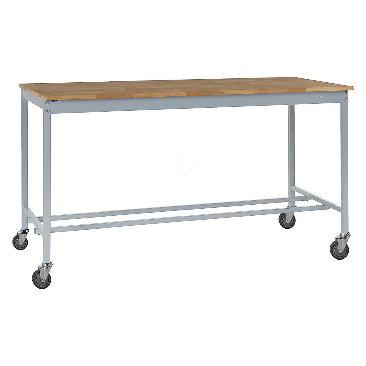Mercian Mobile Square Tube Workbenches, Mercian Mobile Square Tube Workbenches, Mercian Mobile Square Tube Workbench | 840h x 1800w x 600d mm | Solid Beech Worktop-2