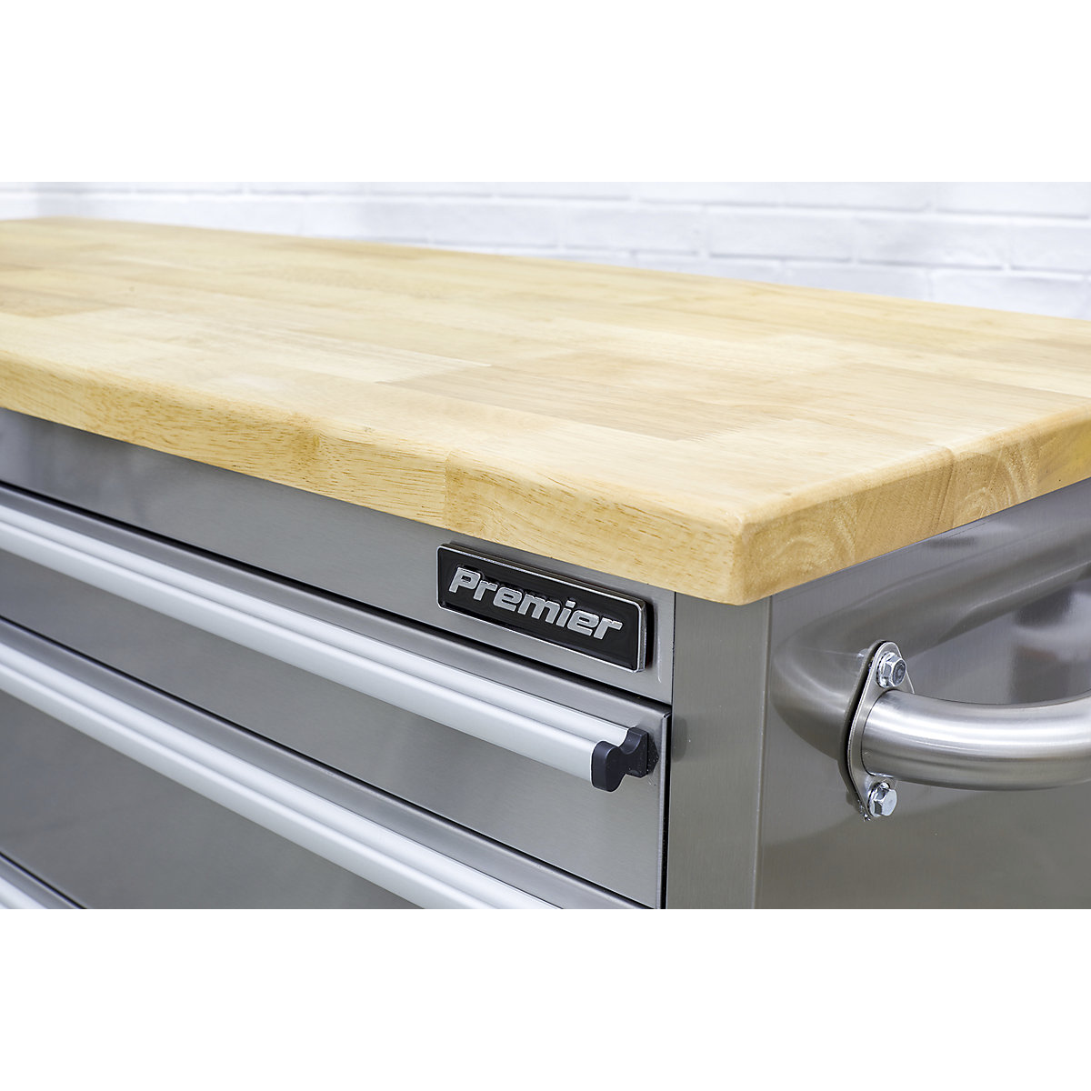 Sealey Premier Mobile Stainless Steel Tool Cabinet | 4 Drawer (Product illustration 8)-7