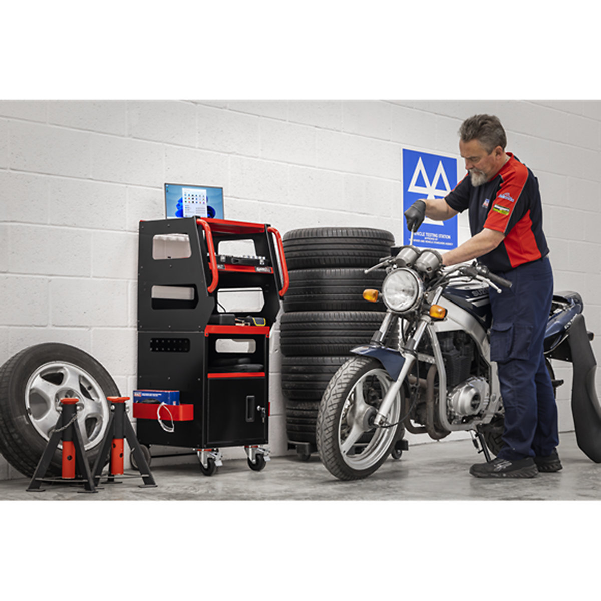 Sealey Superline Pro Diagnostics Trolley (Product illustration 11)-10