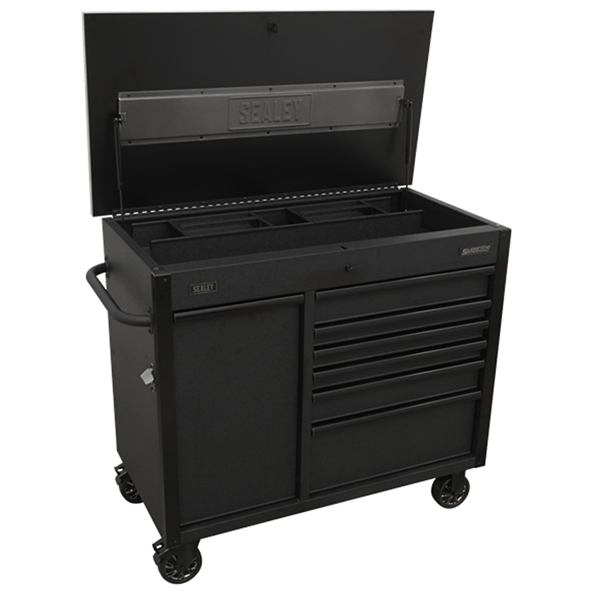 Sealey Superline Pro Mobile Tool Cabinet with Power Tool Charging Drawer | 7 Drawer (Product illustration 6)-5