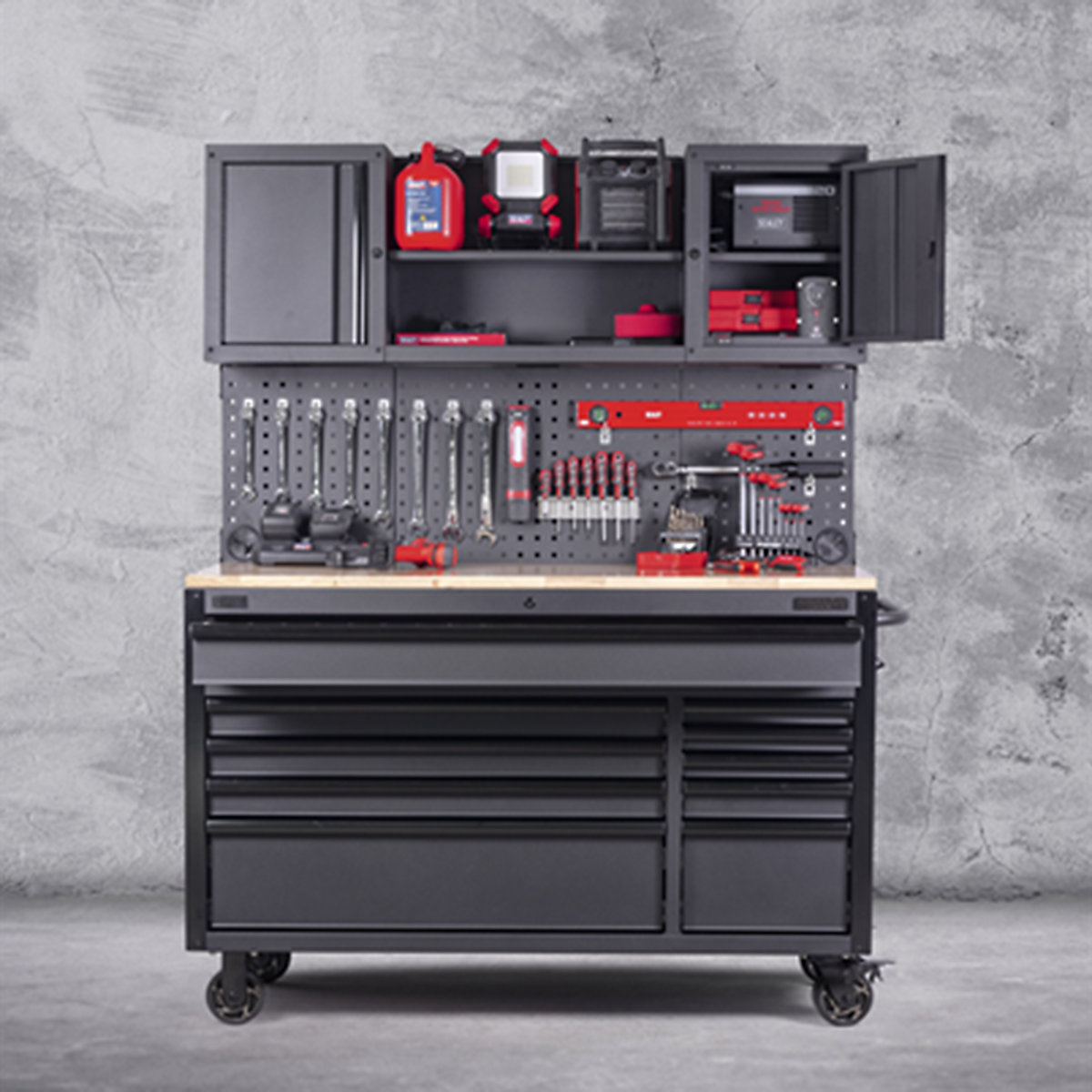 Sealey Superline Pro Mobile Workstation | 10 Drawer (Product illustration 10)-9