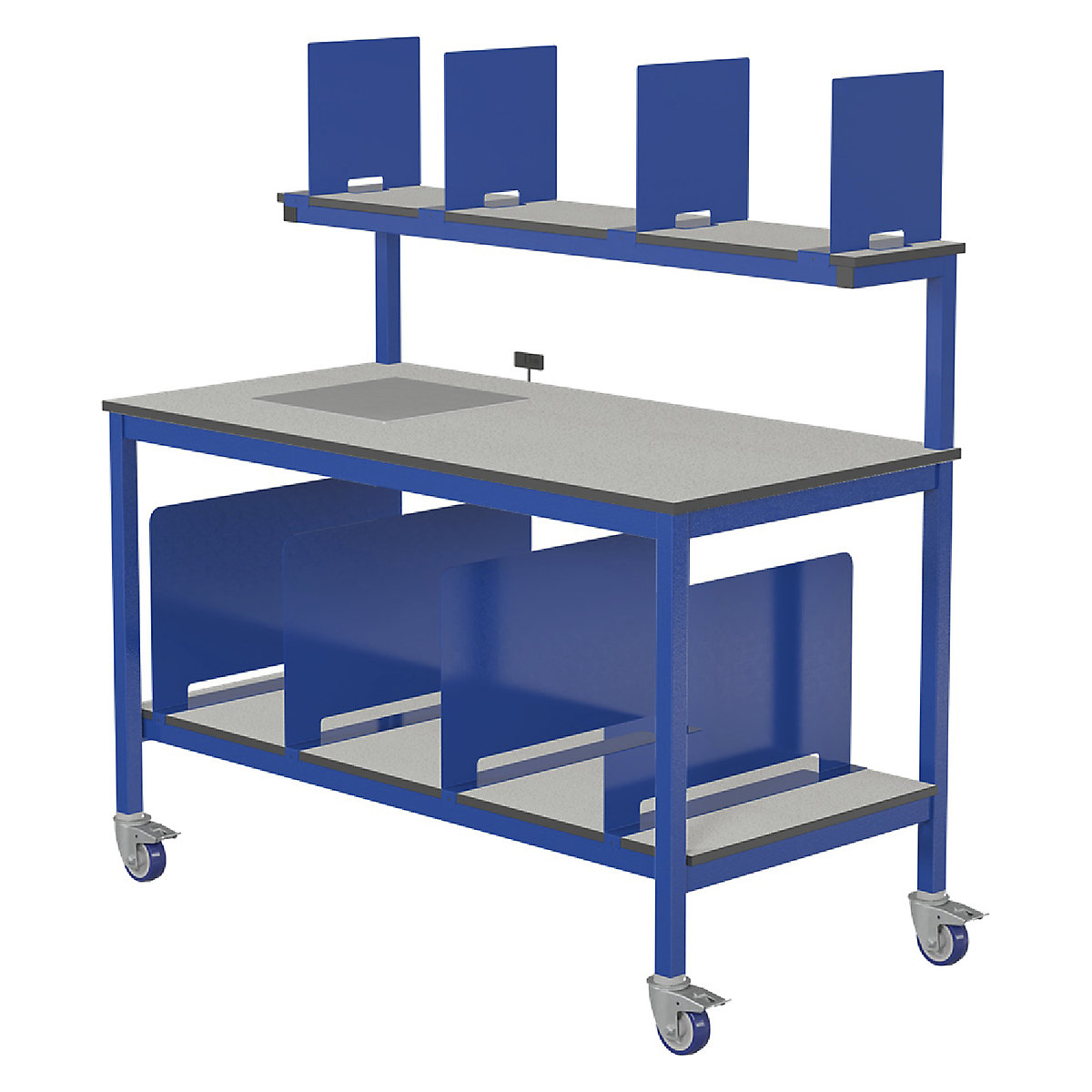 BiGDUG Fully Welded Mobile Packing Workstations with Scale