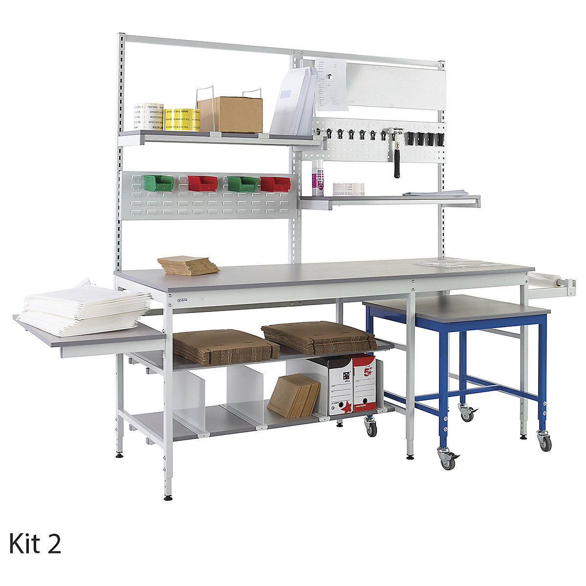 Mercian Pack Tek Dual Workbenches (Product illustration 4)-3