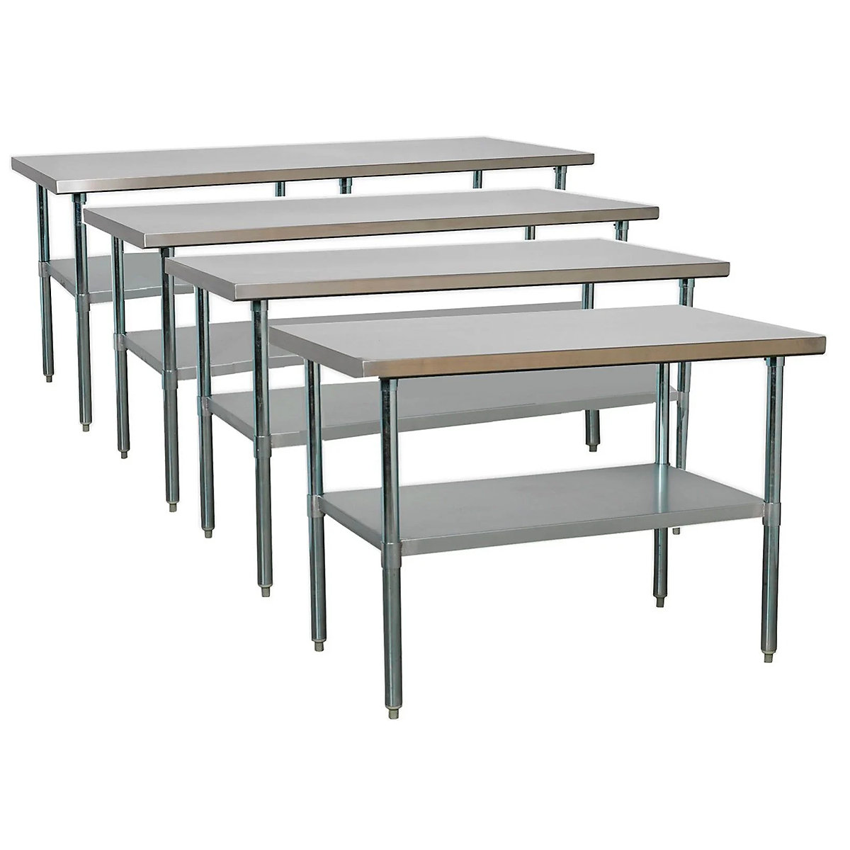 Sealey Stainless Steel Workbench (Product illustration 3)-2