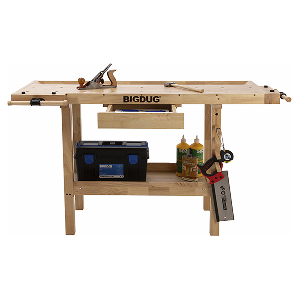 BiGDUG Essentials Woodworking Bench (Product illustration 3)-2