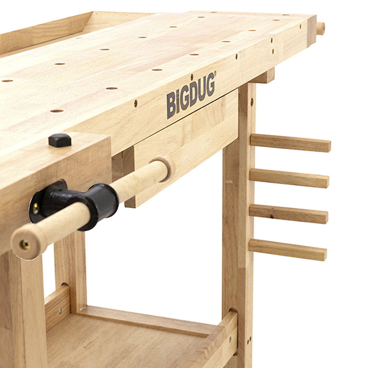 BiGDUG Essentials Woodworking Bench (Product illustration 6)-5