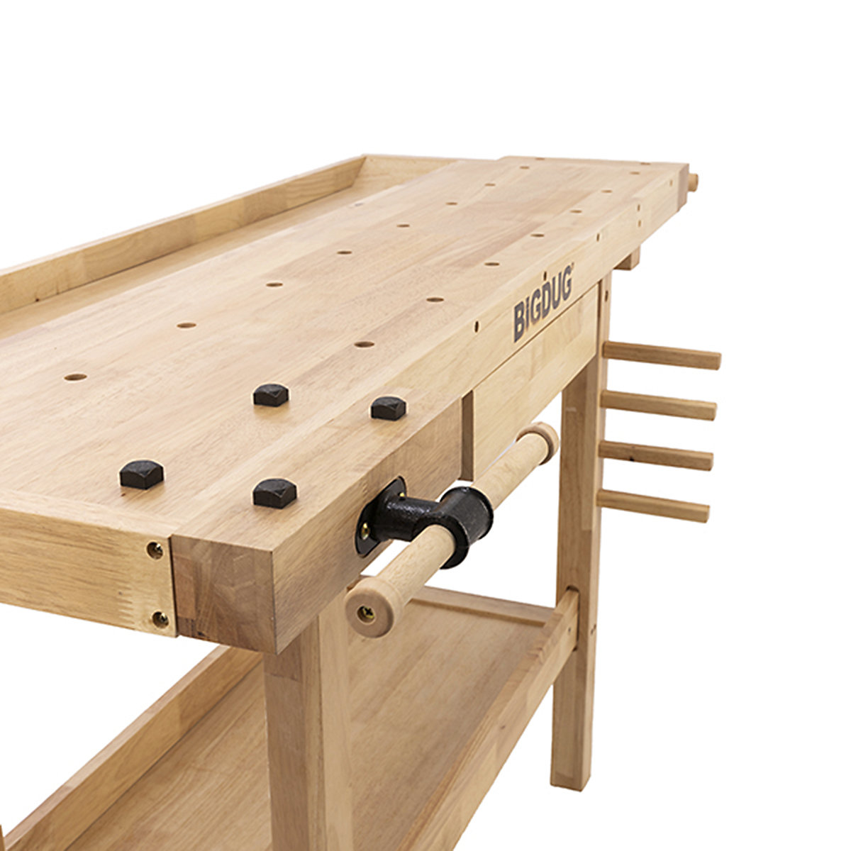 BiGDUG Essentials Woodworking Bench (Product illustration 7)-6