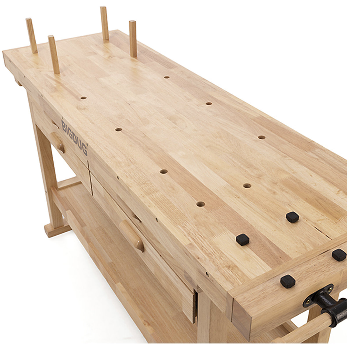 BiGDUG Pro Woodworking Bench with 4 Drawers (Product illustration 11)-10