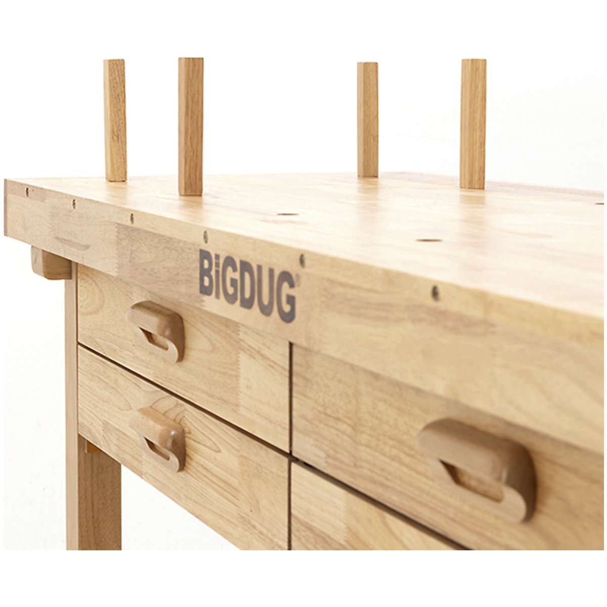 BiGDUG Pro Woodworking Bench with 4 Drawers (Product illustration 6)-5