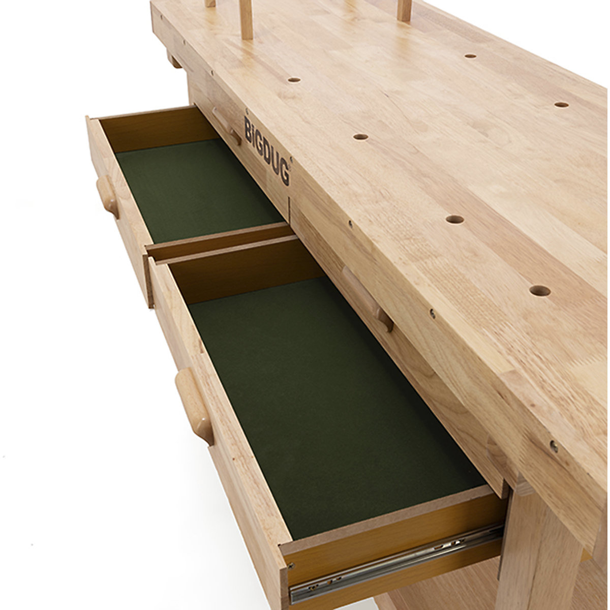 BiGDUG Pro Woodworking Bench with 4 Drawers (Product illustration 10)-9