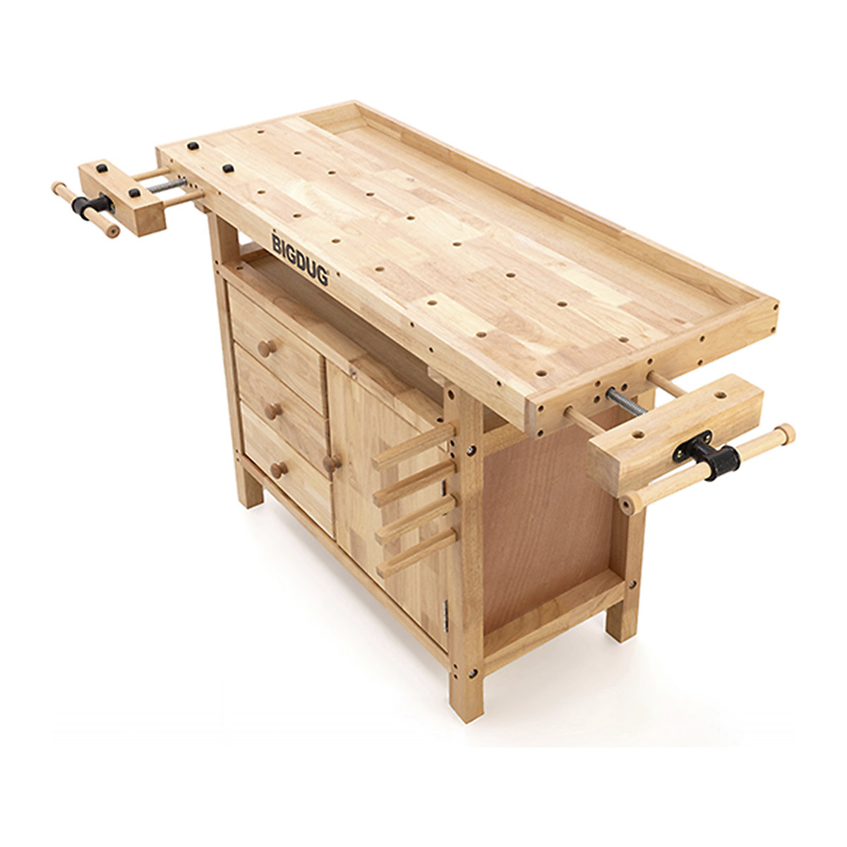 BiGDUG Woodworking Storage Bench (Product illustration 9)-8