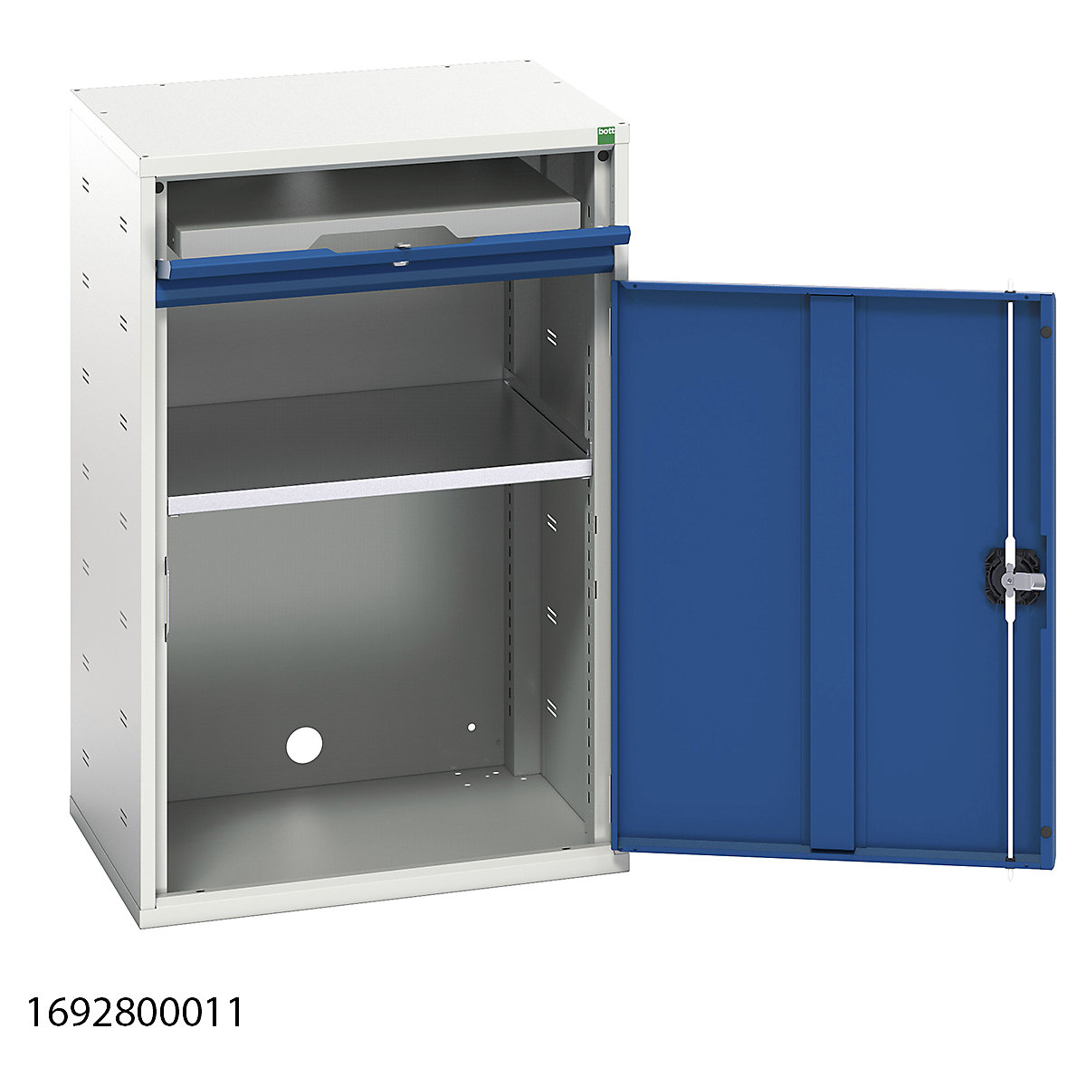 Bott Verso Computer Cupboard | 1000 High | 650 Wide (Product illustration 3)-2