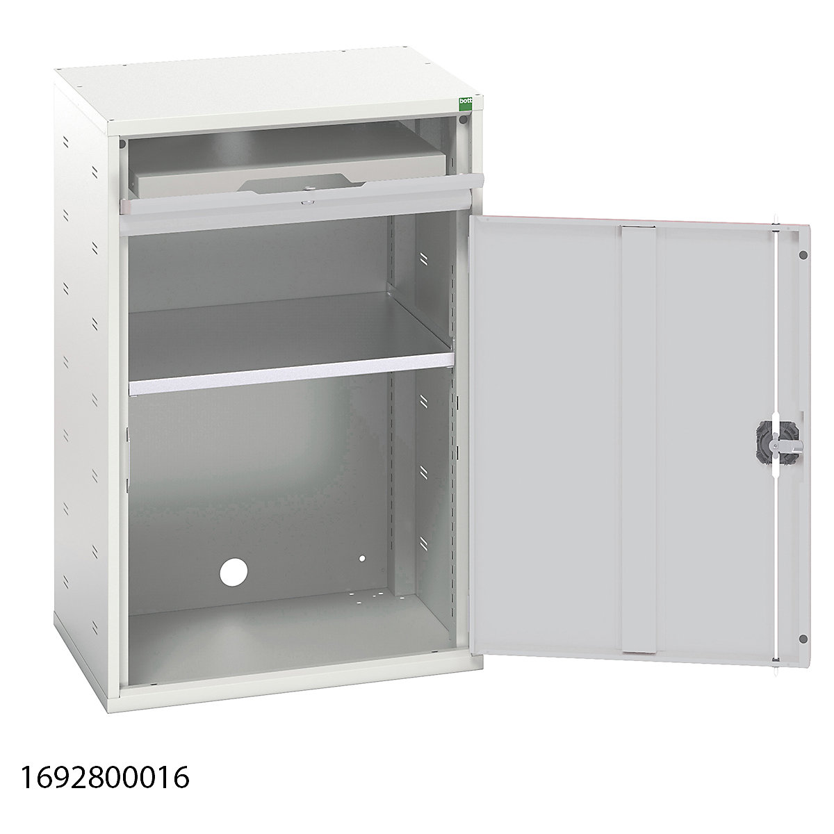 Bott Verso Computer Cupboard | 1000 High | 650 Wide (Product illustration 4)-3