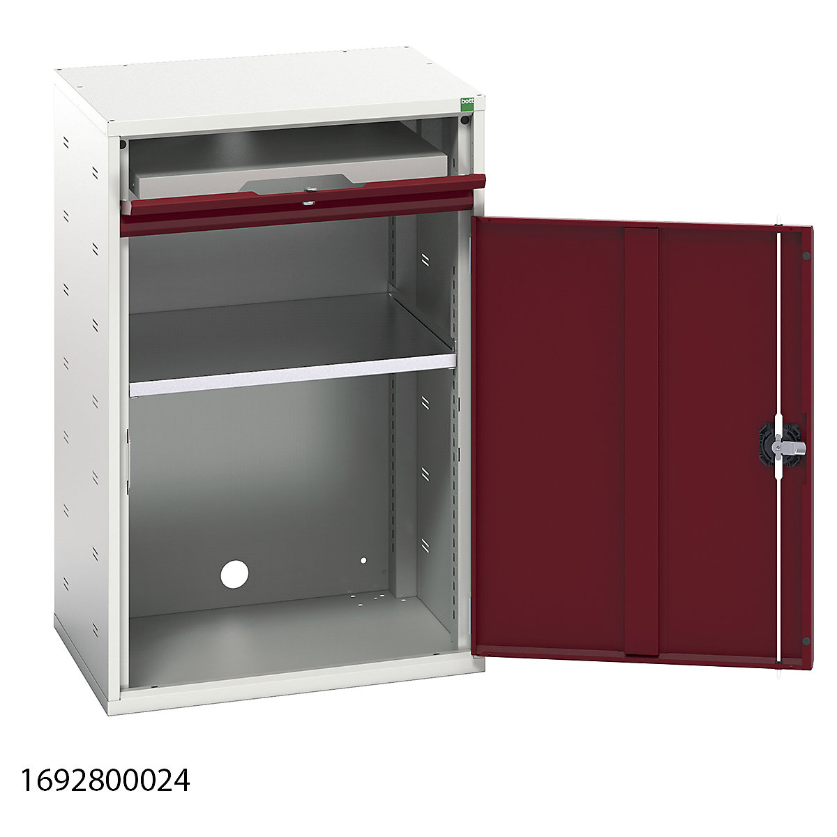 Bott Verso Computer Cupboard | 1000 High | 650 Wide (Product illustration 6)-5