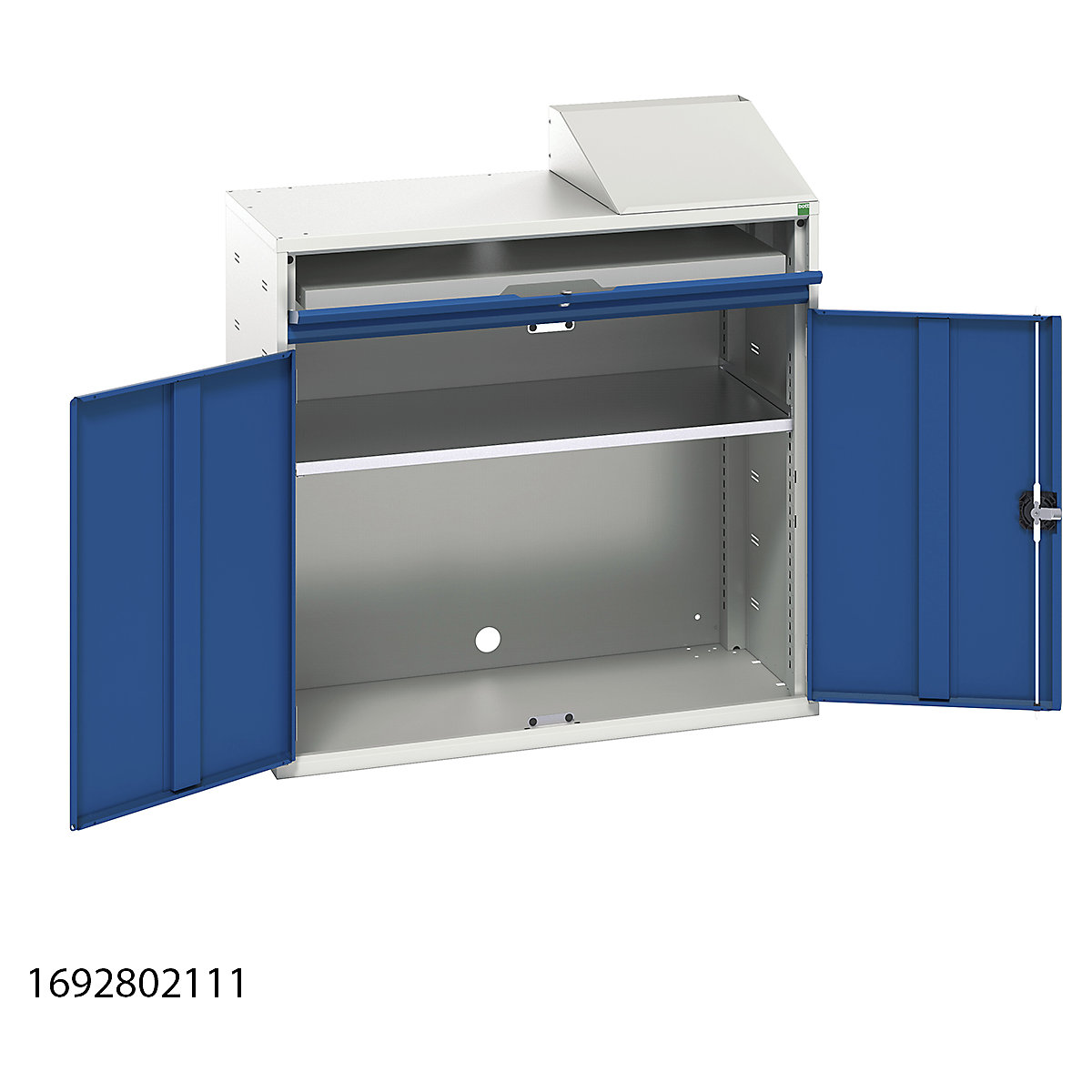 Bott Verso Computer Cupboard | 1130 High | 1050 Wide (Product illustration 3)-2