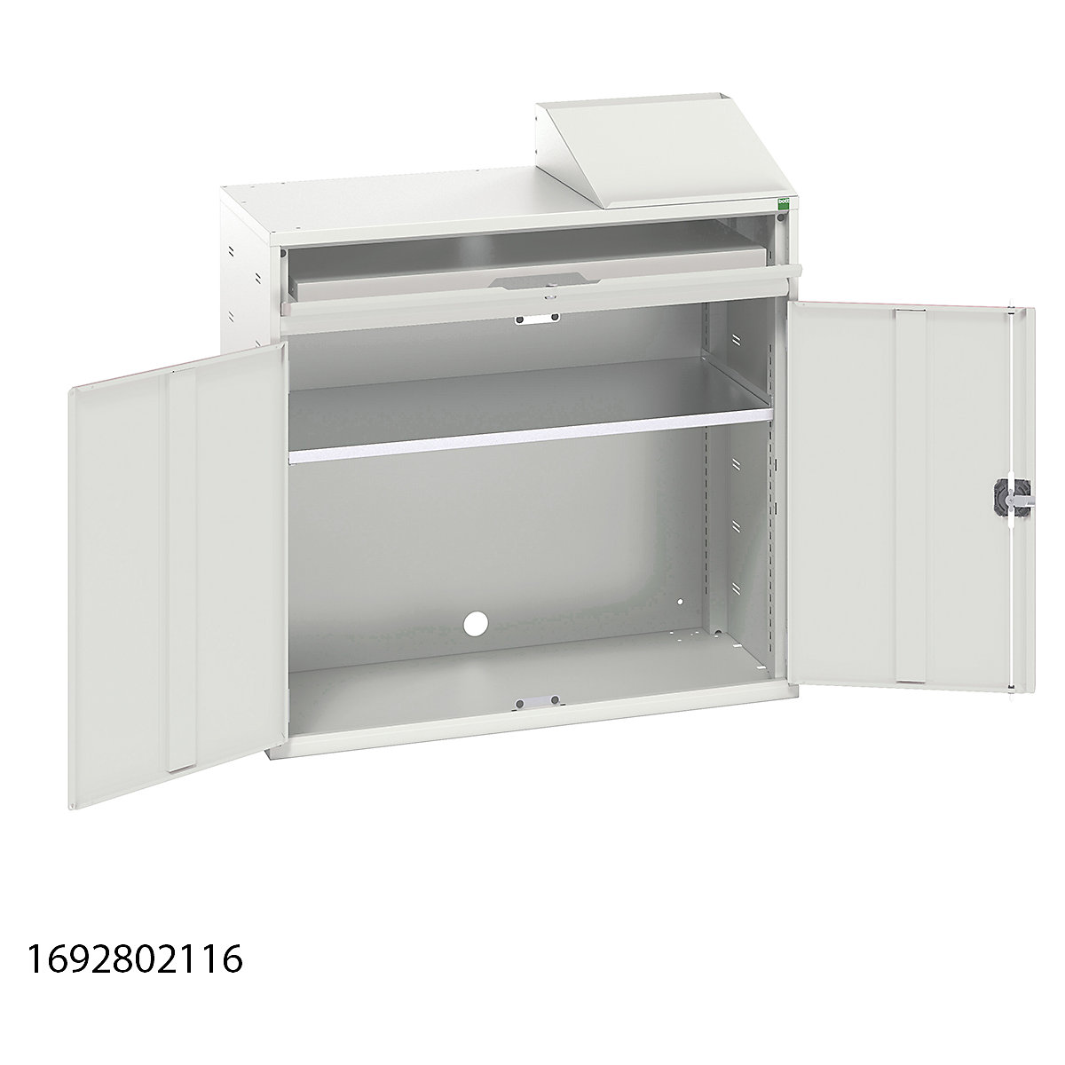 Bott Verso Computer Cupboard | 1130 High | 1050 Wide (Product illustration 4)-3