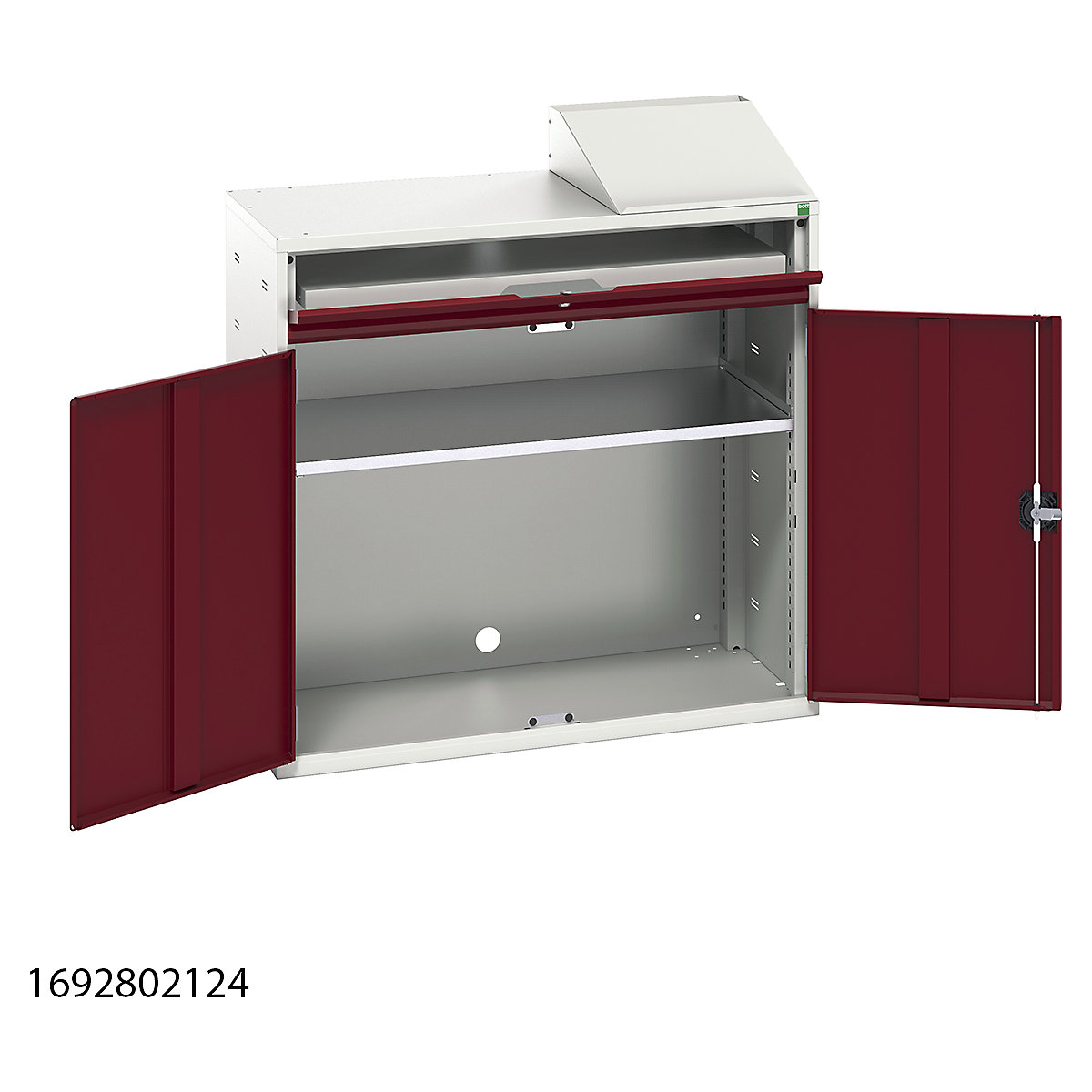 Bott Verso Computer Cupboard | 1130 High | 1050 Wide (Product illustration 6)-5
