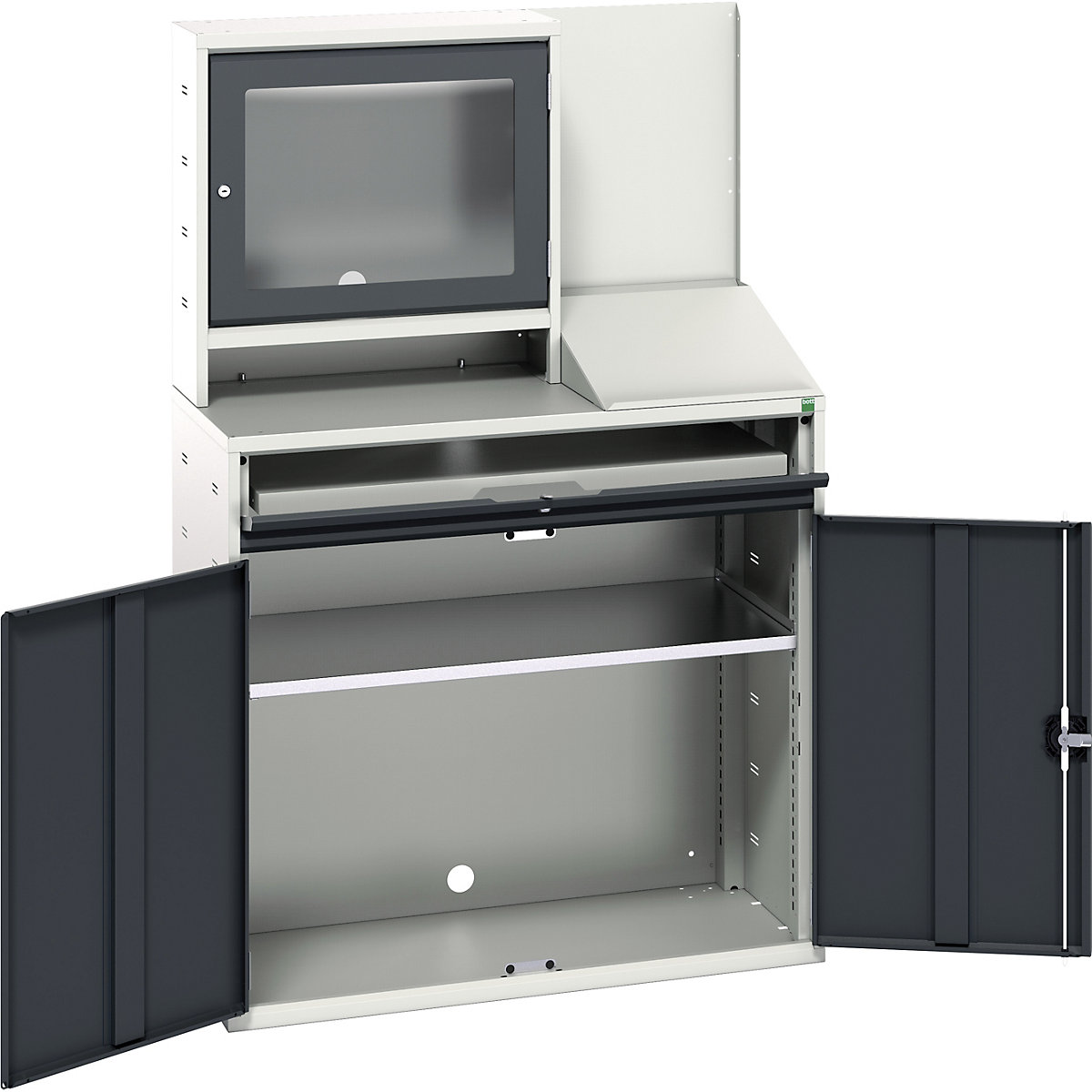 Bott Verso Computer Cupboard | 1650 High | 1050 Wide