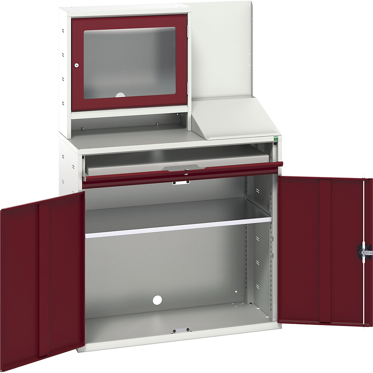 Bott Verso Computer Cupboard | 1650 High | 1050 Wide