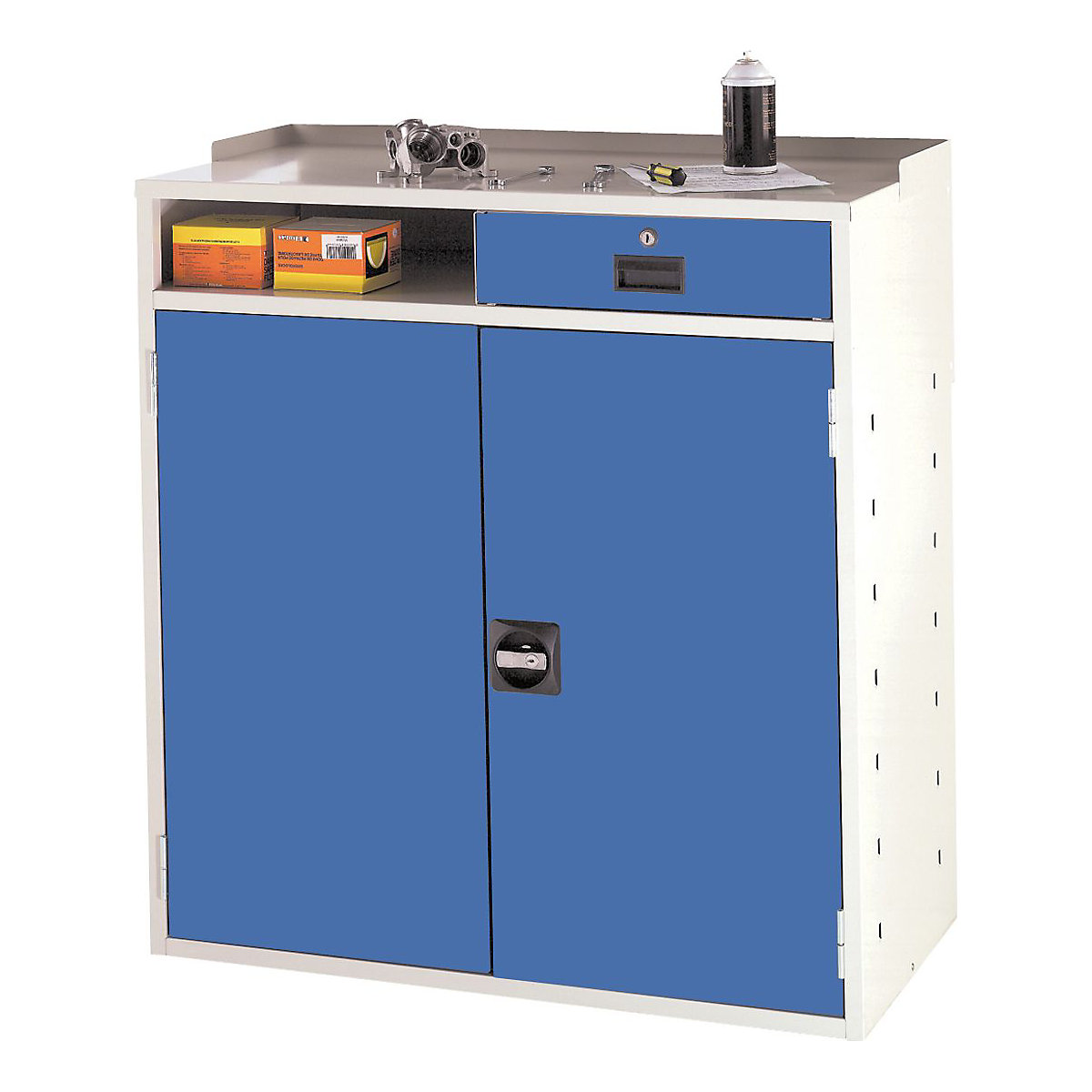 Mercian Industrial Team Leader Workstations With Flat Top (Product illustration 3)-2