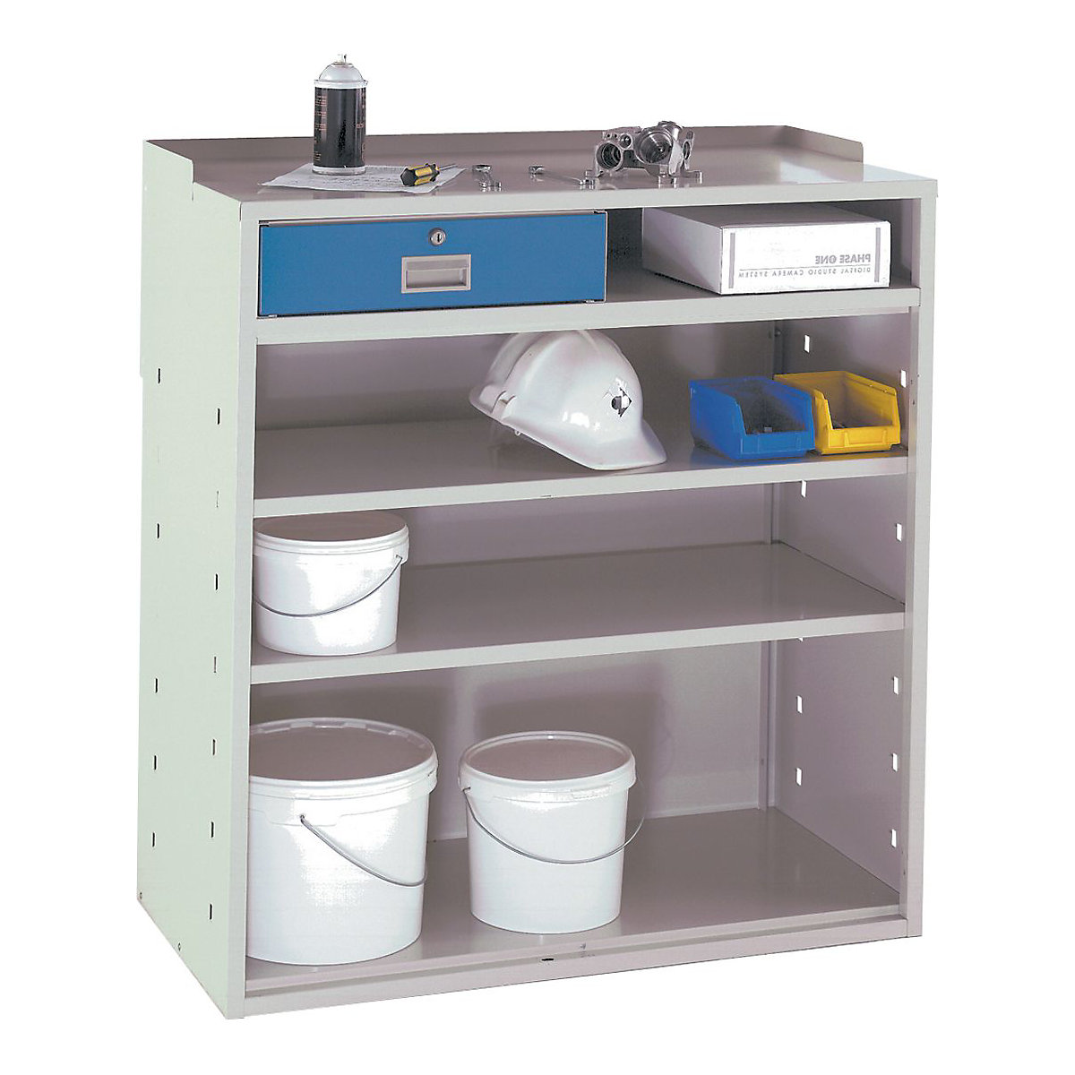 Mercian Industrial Team Leader Workstations With Flat Top (Product illustration 5)-4