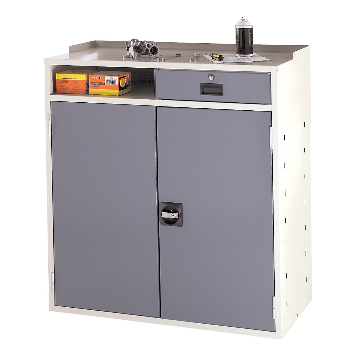 Mercian Industrial Team Leader Workstations With Flat Top