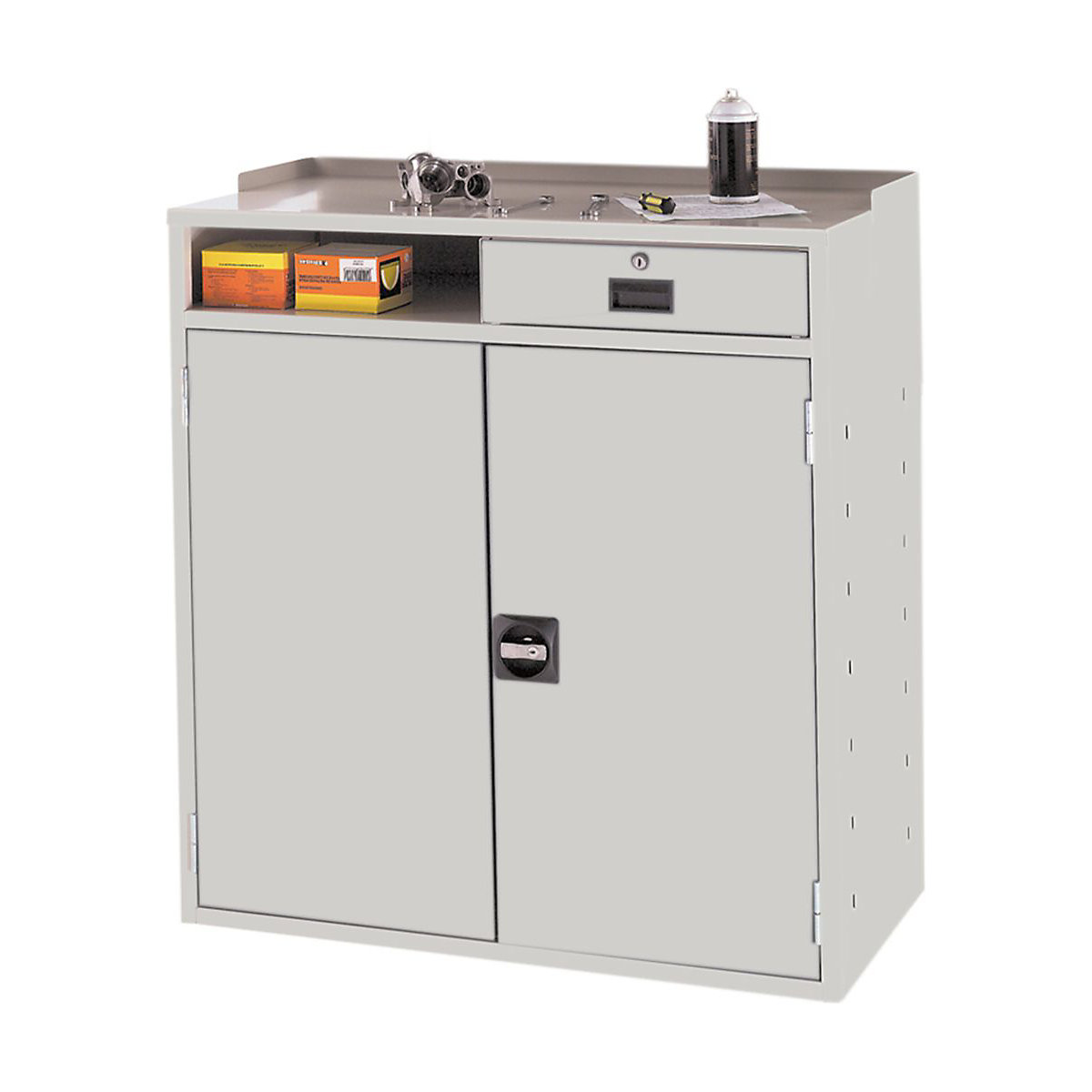 Mercian Industrial Team Leader Workstations With Flat Top (Product illustration 2)-1