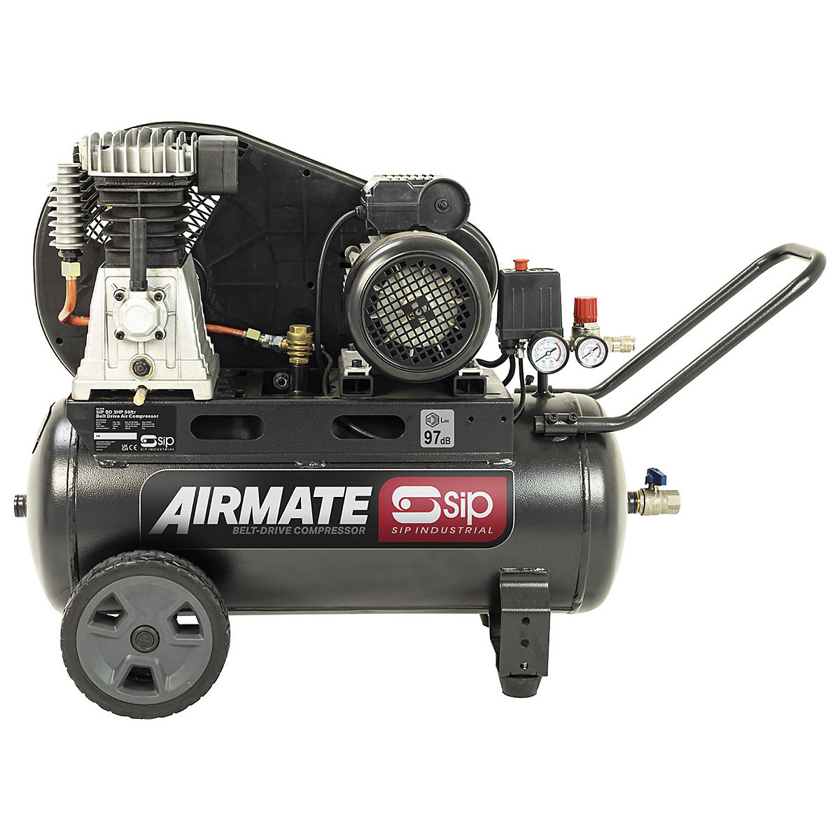 SIP BD 3hp Belt Drive Compressors | 50 - 200 Litre