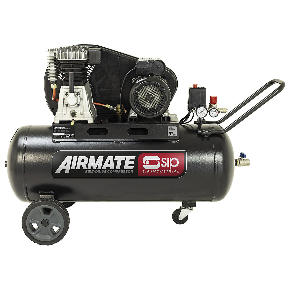 SIP BD 3hp Belt Drive Compressors | 50 - 200 Litre