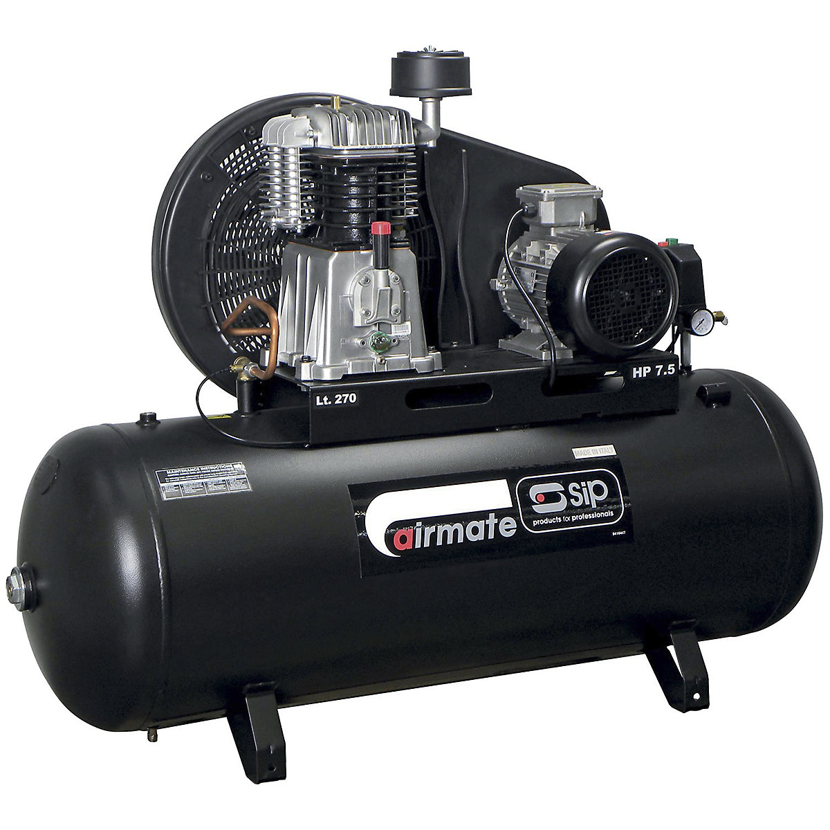SIP Belt Drive Compressor | 200 & 270 Litre