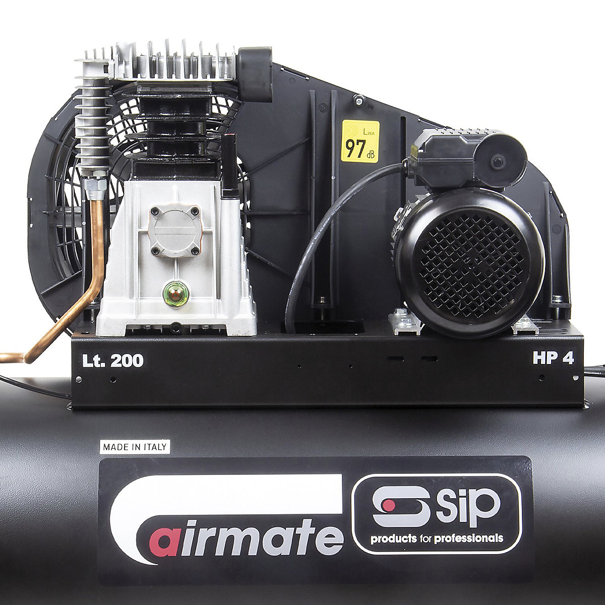 SIP Belt Drive Compressors | 200 Litre (Product illustration 3)-2