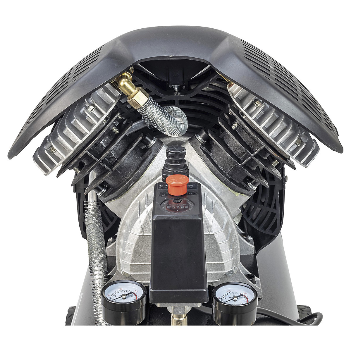 SIP DDVT 3hp V-Twin Direct Drive Compressor | 100 Litre (Product illustration 3)-2