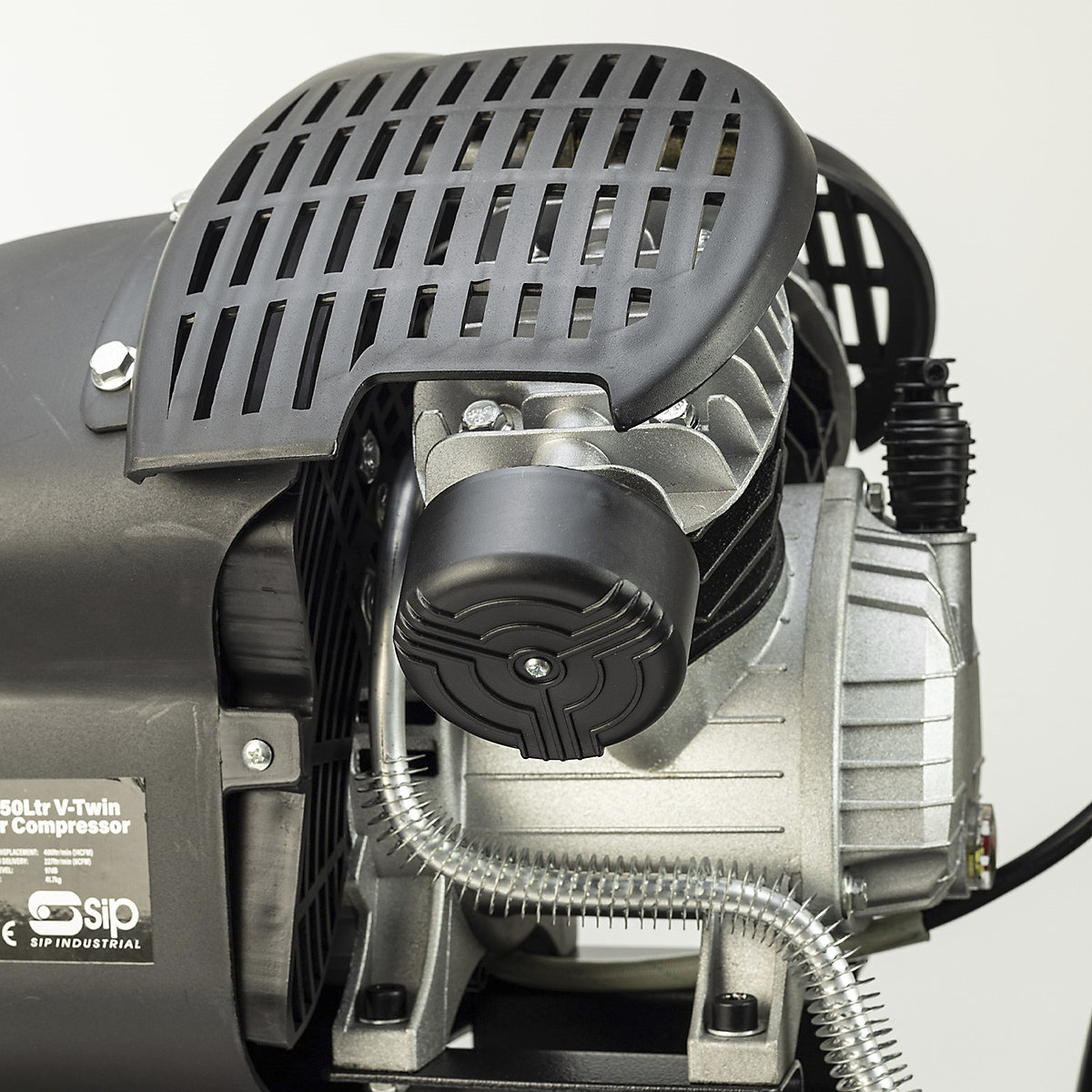 SIP DDVT 3hp V-Twin Direct Drive Compressor | 50 Litre (Product illustration 11)-10