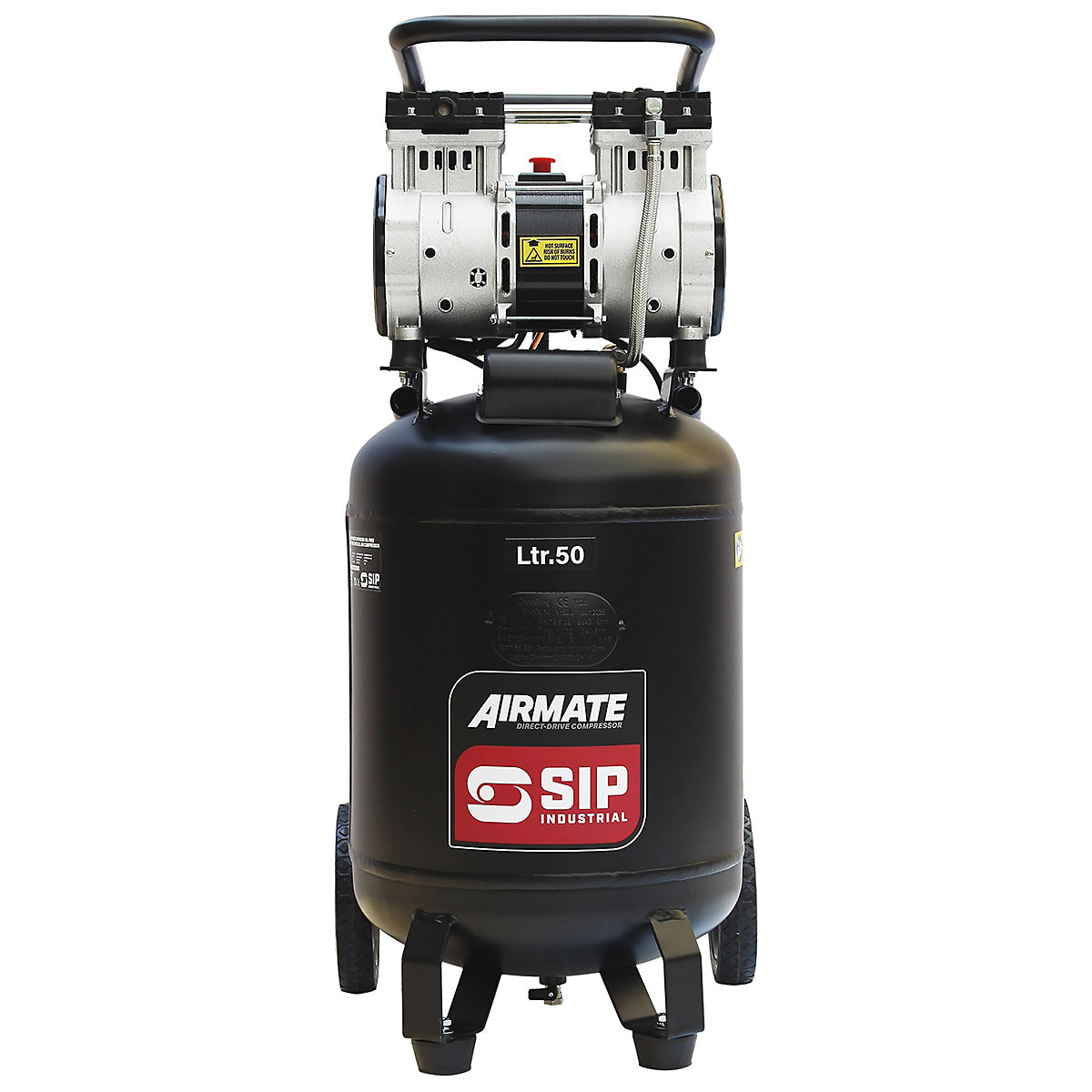 SIP DD 2hp 50ltr Low Noise Vertical Compressor (Product illustration 8)-7