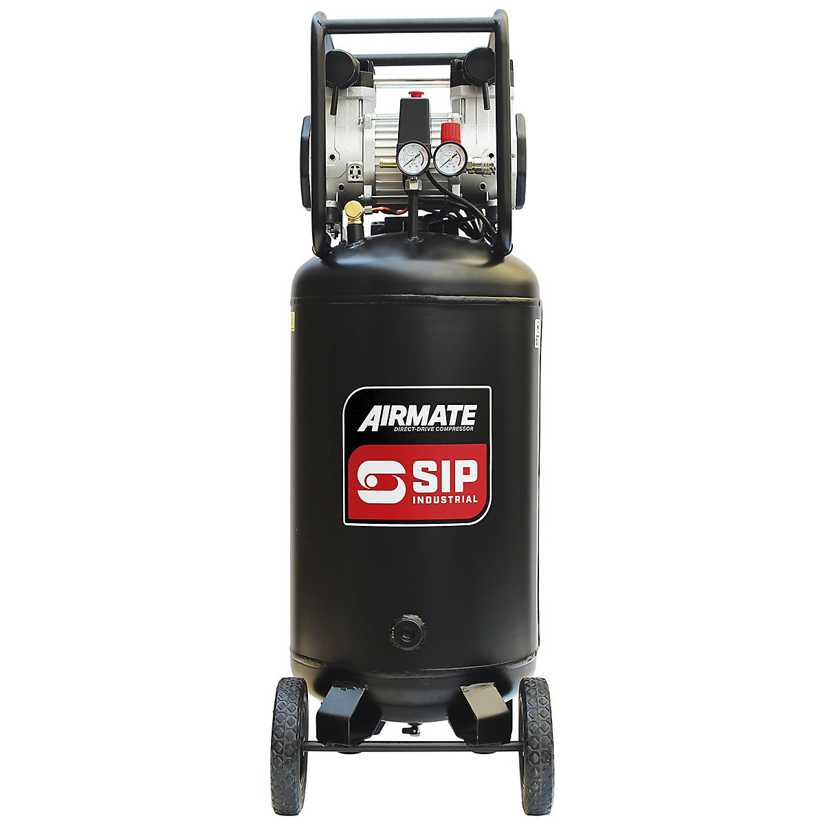 SIP DD 3hp 100ltr Low Noise Vertical Compressor (Product illustration 6)-5