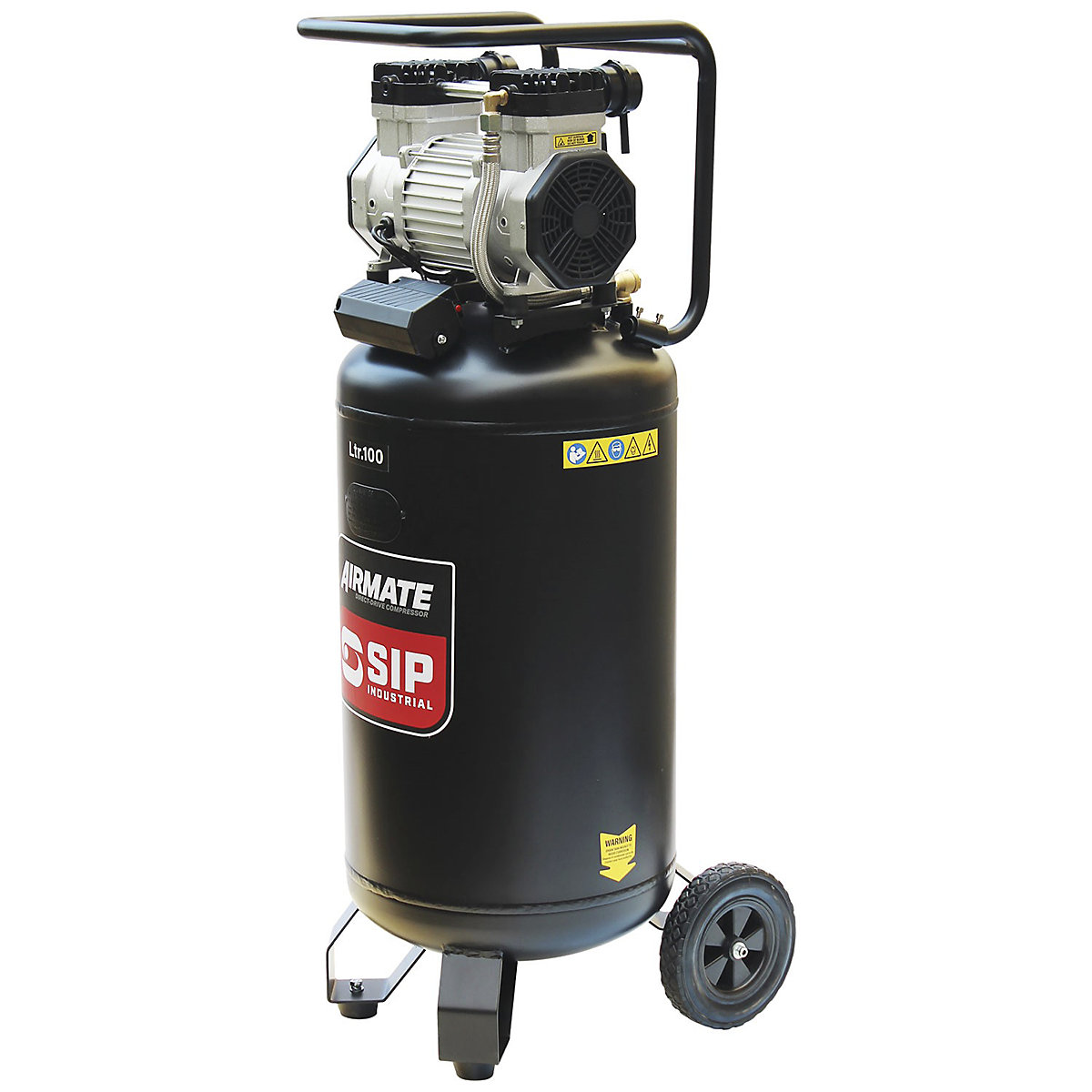SIP DD 3hp 100ltr Low Noise Vertical Compressor (Product illustration 7)-6